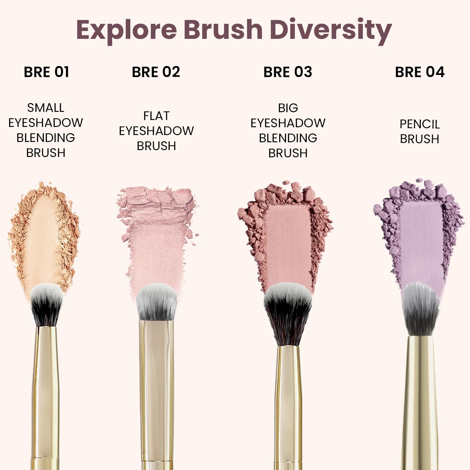 Mars Artists Arsenal Small Eyeshadow Blending Brush (Bre 03)