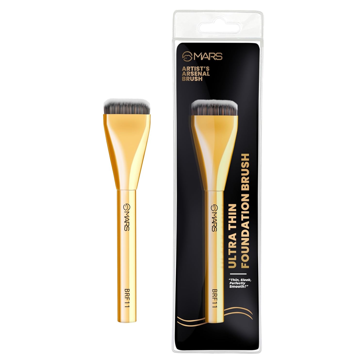 Mars Artists Arsenal Ultra Thin Foundation Makeup Brush (Brf 11)