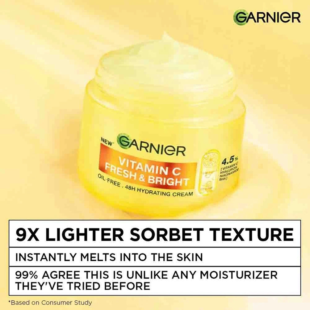 Garnier Fresh & Bright Vitamin C Sorbet Moisturizer