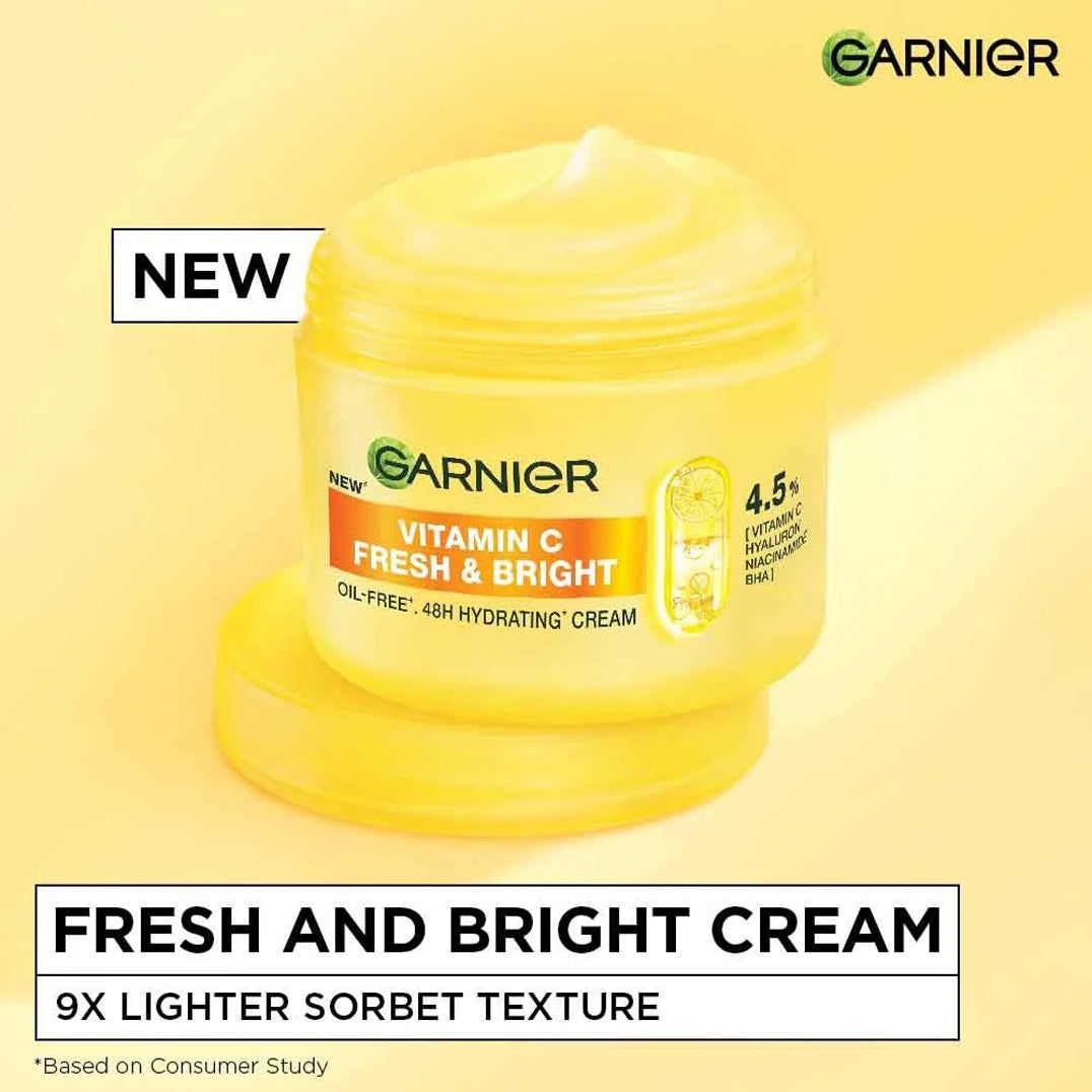 Garnier Fresh & Bright Vitamin C Sorbet Moisturizer