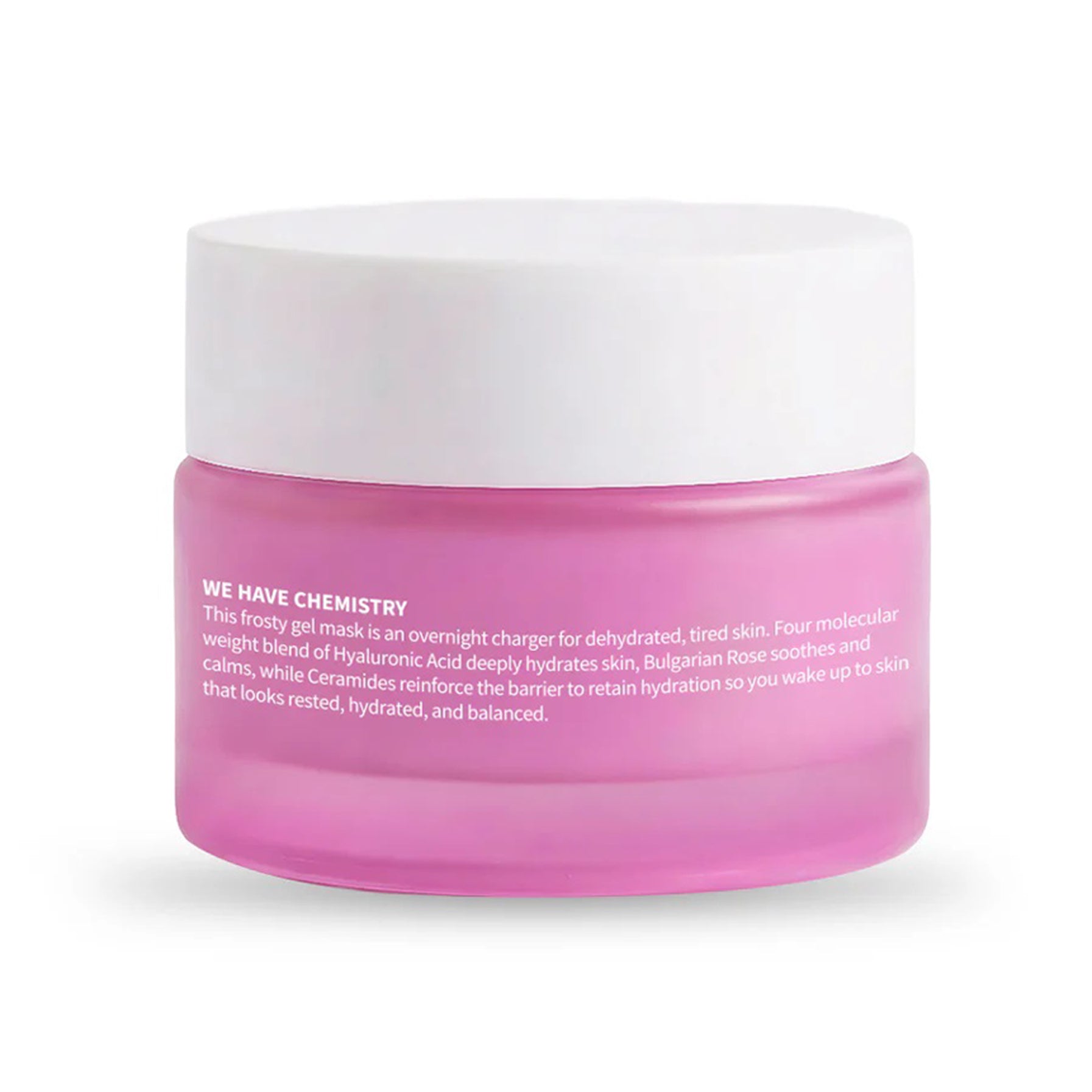 Plum Bulgarian Rose & Hyaluronic Acid Frosted Sleeping Mask 50g