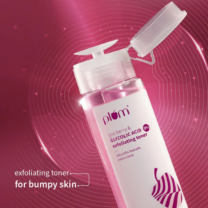 Plum 5Per Glycolic Acid & Goji Berry Exfoliating Toner 150ML