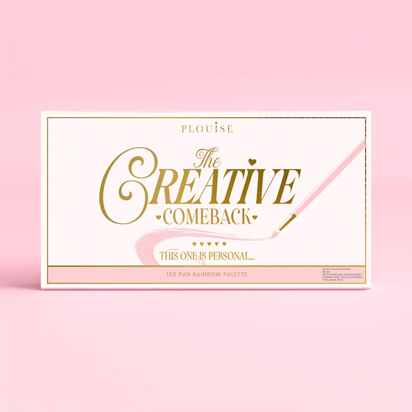 Plouise The Creative Comeback 150 Pan Rainbow Palette 180g