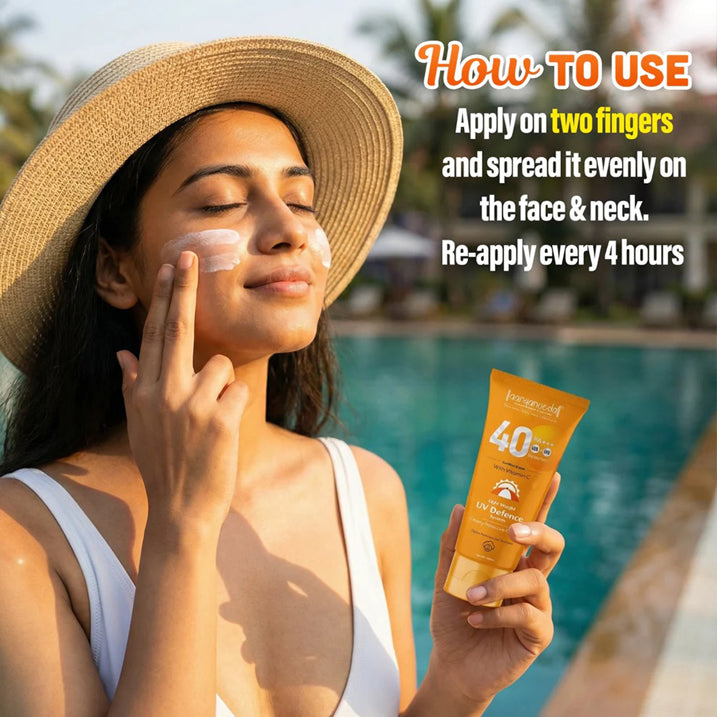 Aaryanveda Spf 40 PA+++ Sunscreen With Vitamin C 100 ML