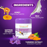 Aaryanveda Tanend De-Tan Bleach Cream With Milk & Honey