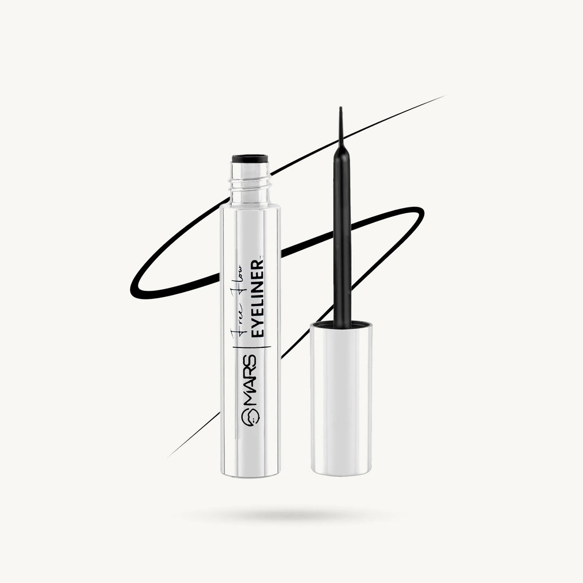 Mars Black Liquid Eyeliner Free Flow Eyeliner