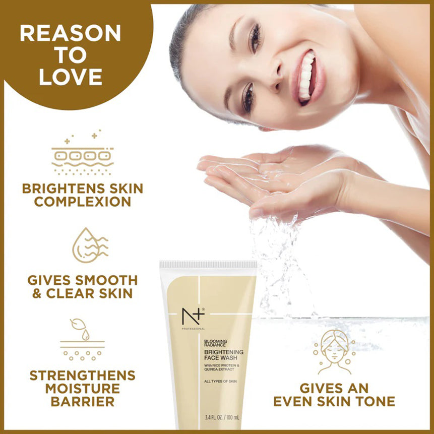 N+ Brightening Face wash 100Ml