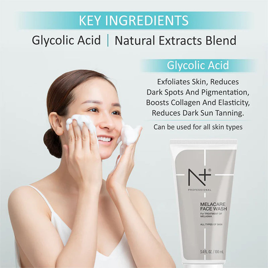 N+ Melacare Face wash 100ml