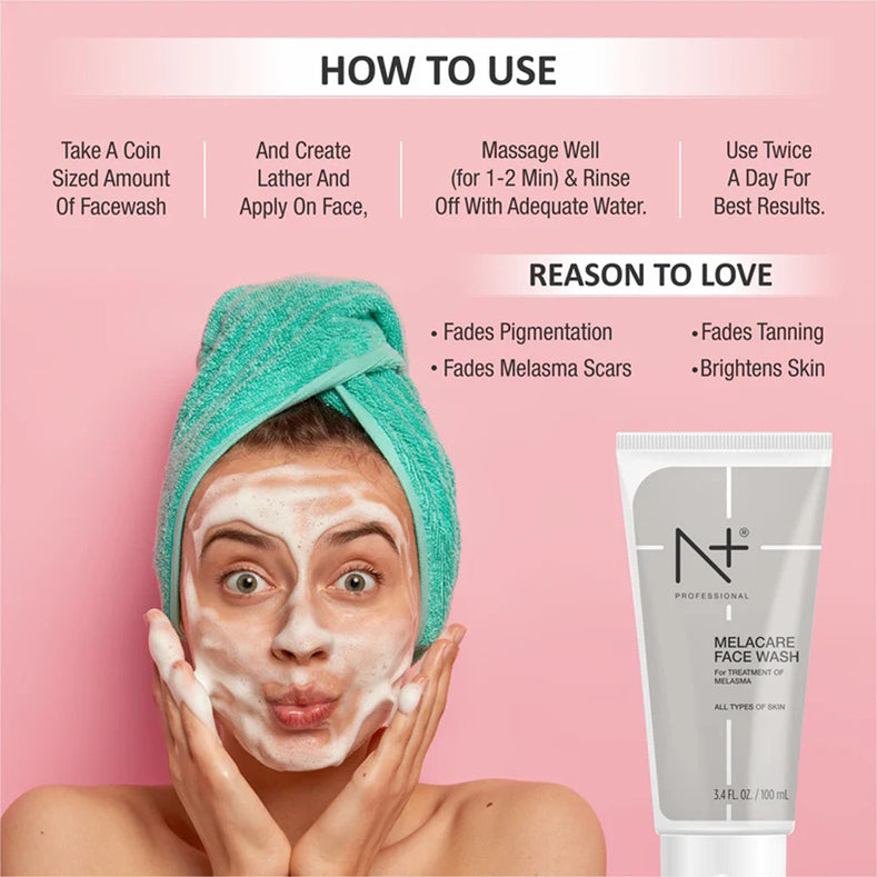 N+ Melacare Face wash 100ml