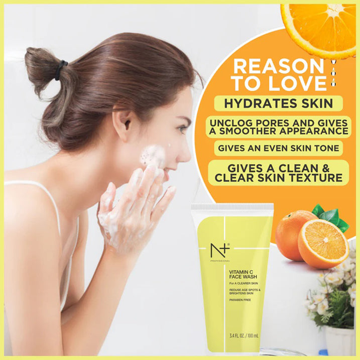 N+ Vitamin C Face wsh 100Ml