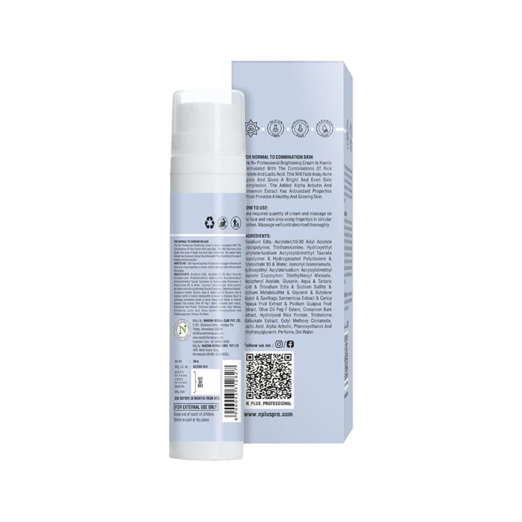 N+ Brightening Cream 50ML