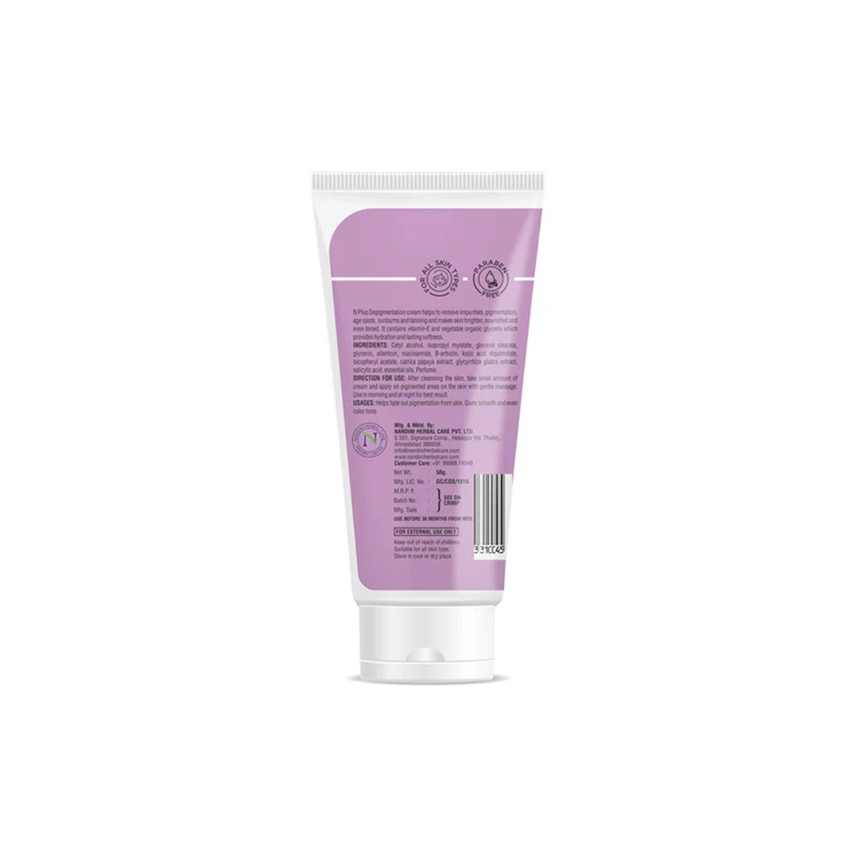 N+ De Pigmenation Cream