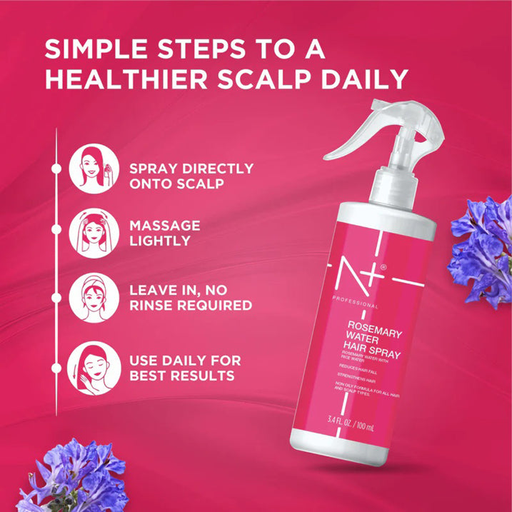N+ Rosemary Water Hair Growth Spray 100ML