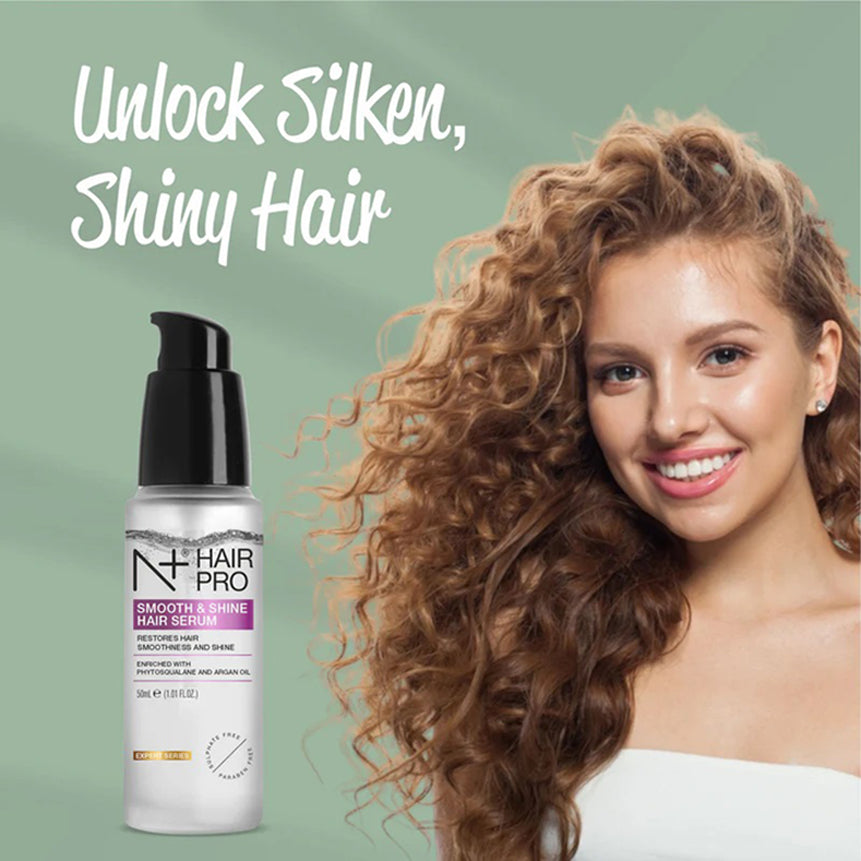 N+ Hair Pro Smooth & Shine Hair Serum 50ML