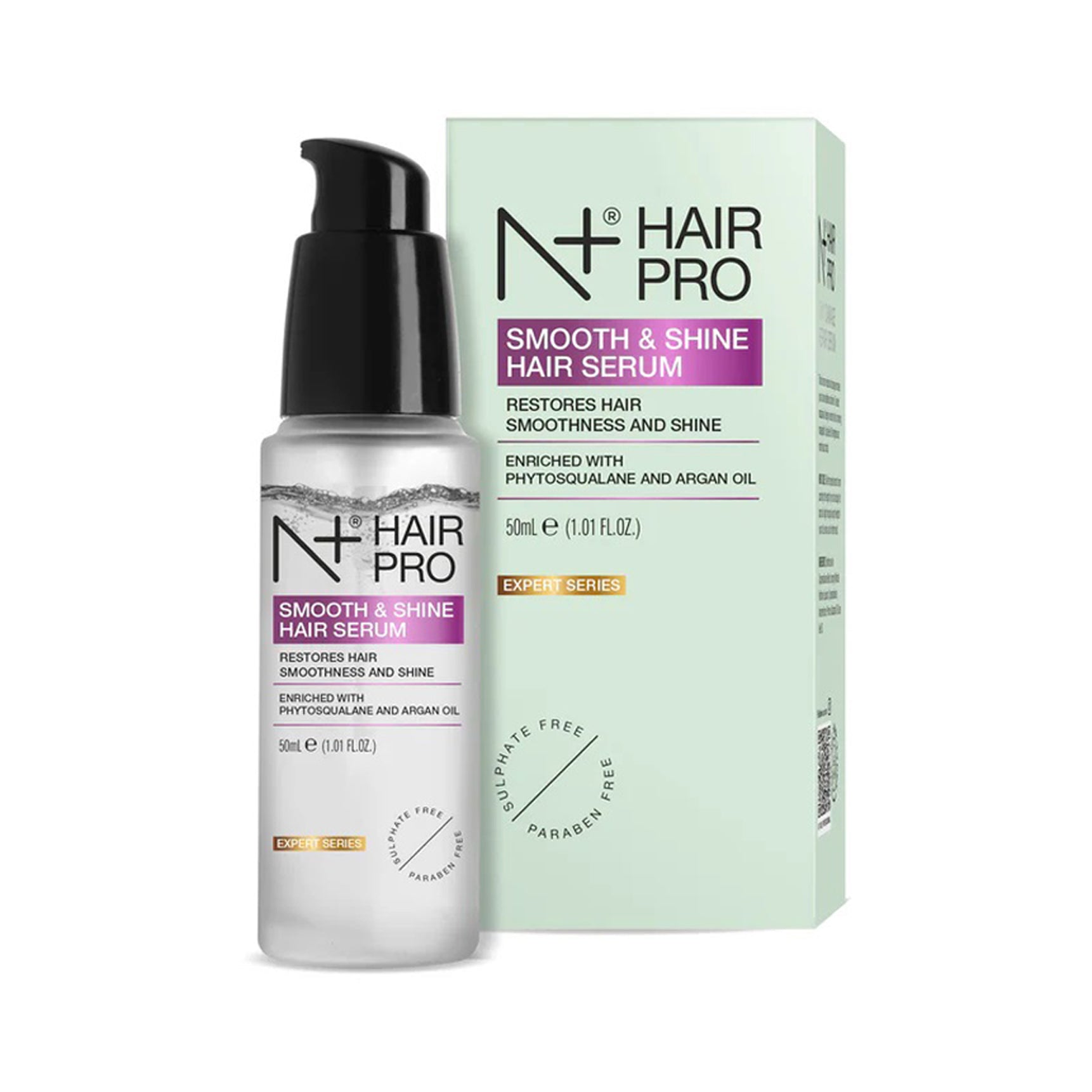 N+ Hair Pro Smooth & Shine Hair Serum 50ML