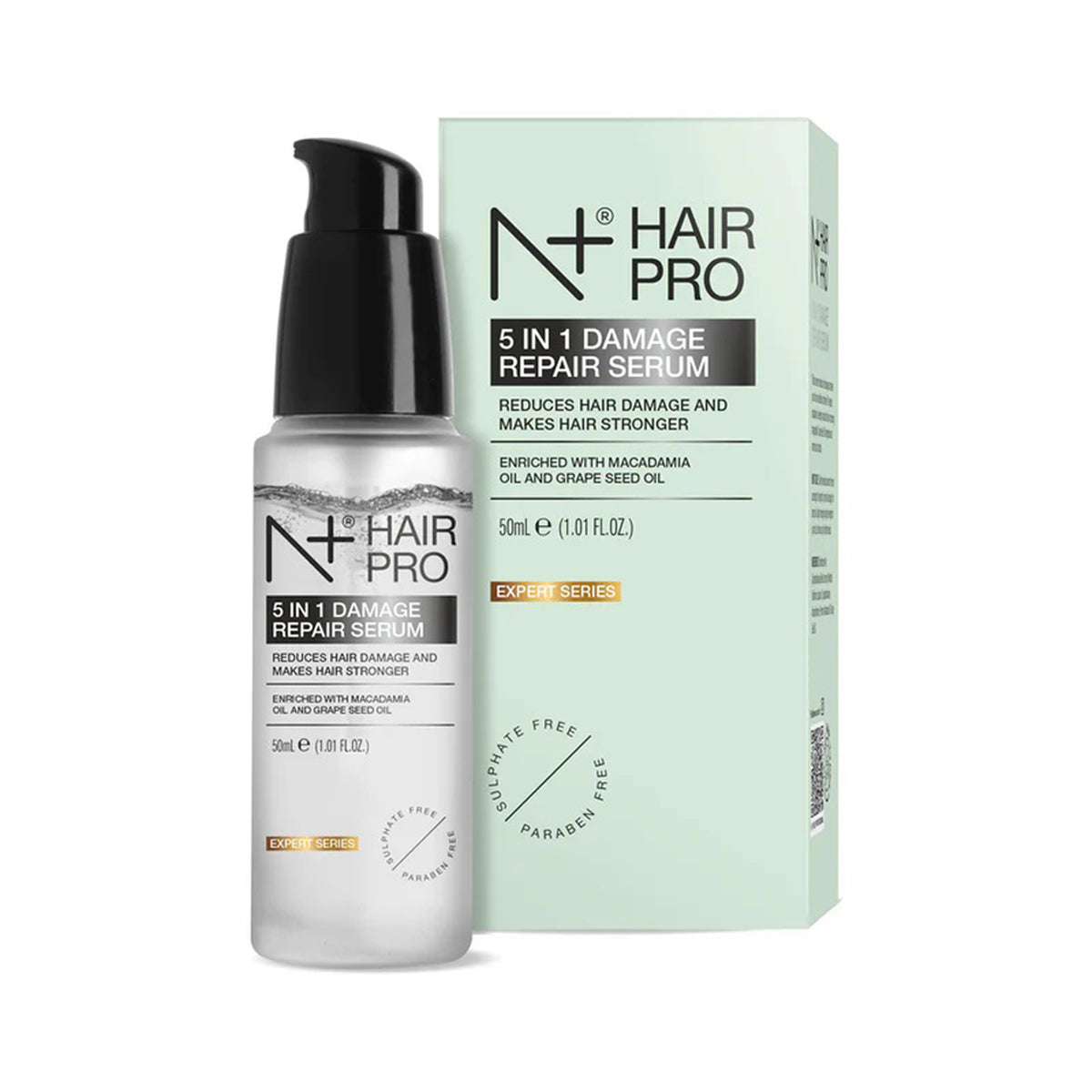 N+ Hair Pro 5 In 1 Damage Repair Serum 50Ml
