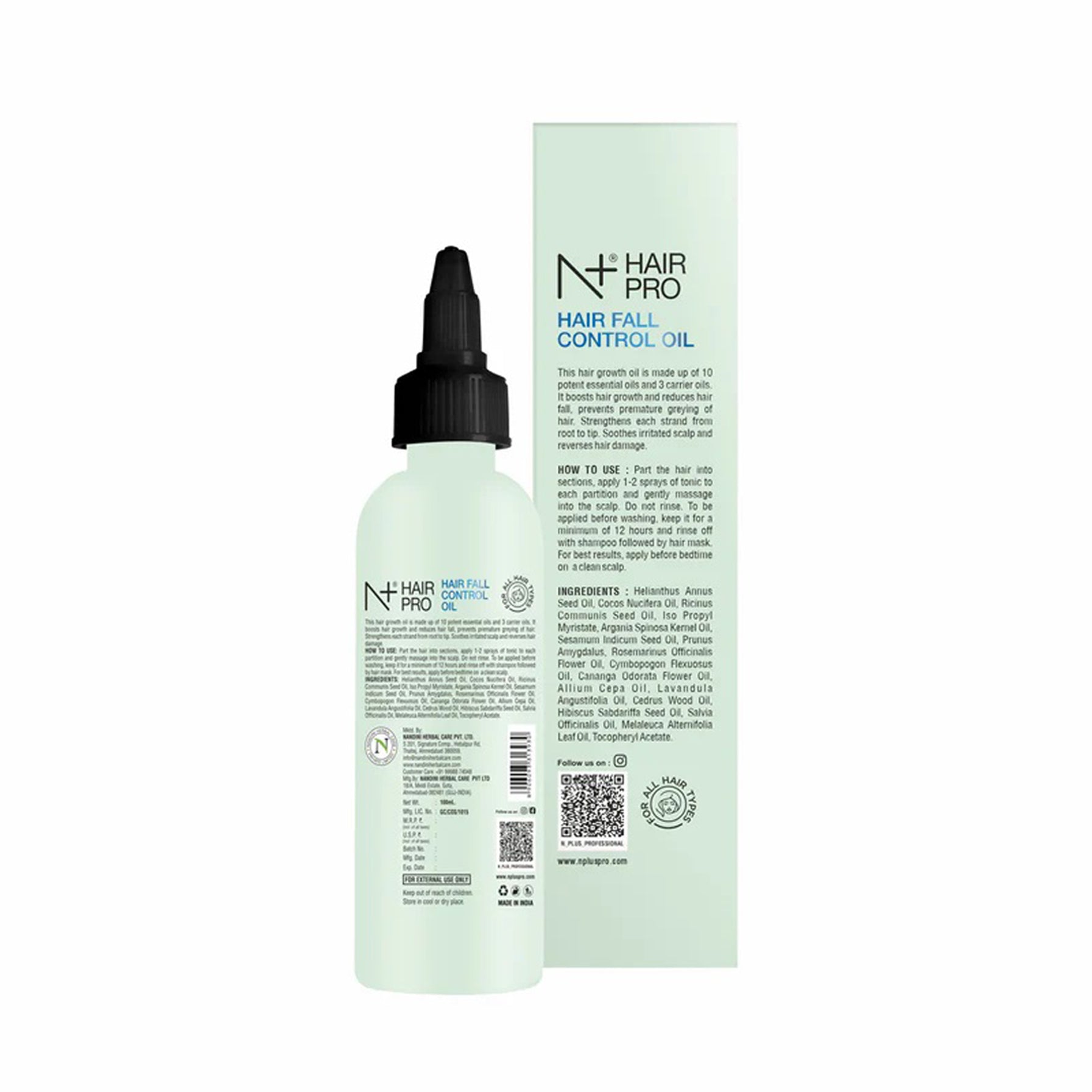 N+ Hair Pro Hair Fall Control Oil 100ML