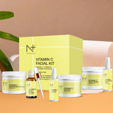 N+ Vitamin C Facial Kit, With Vitamin C + E + Acai Berry Extracts 165ML+160G