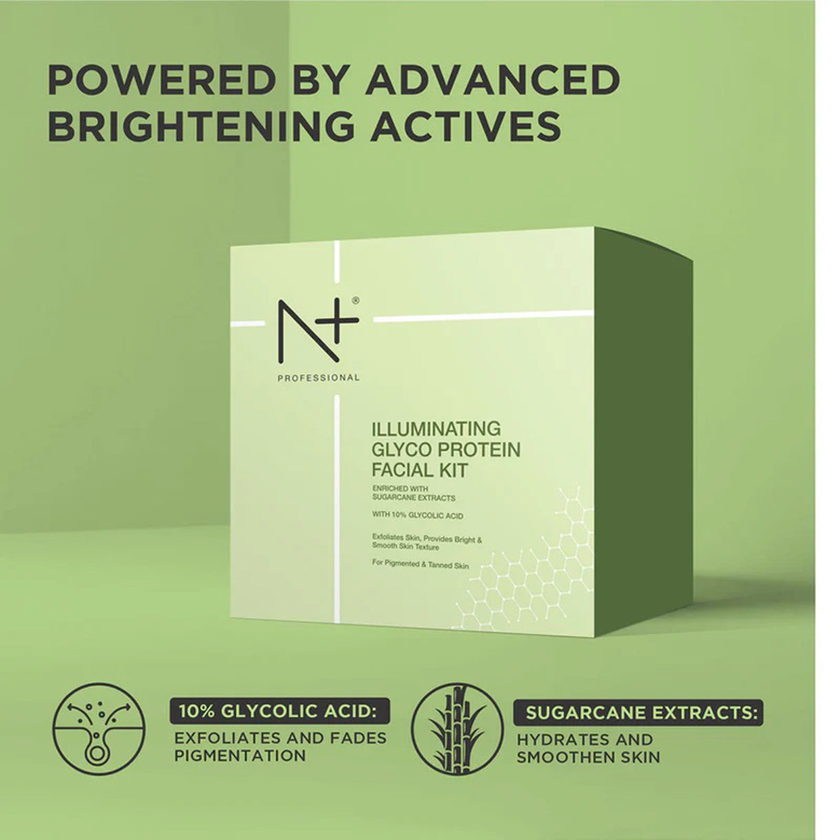 N+ Illuminating Glyco Protein Facial Kit 610G