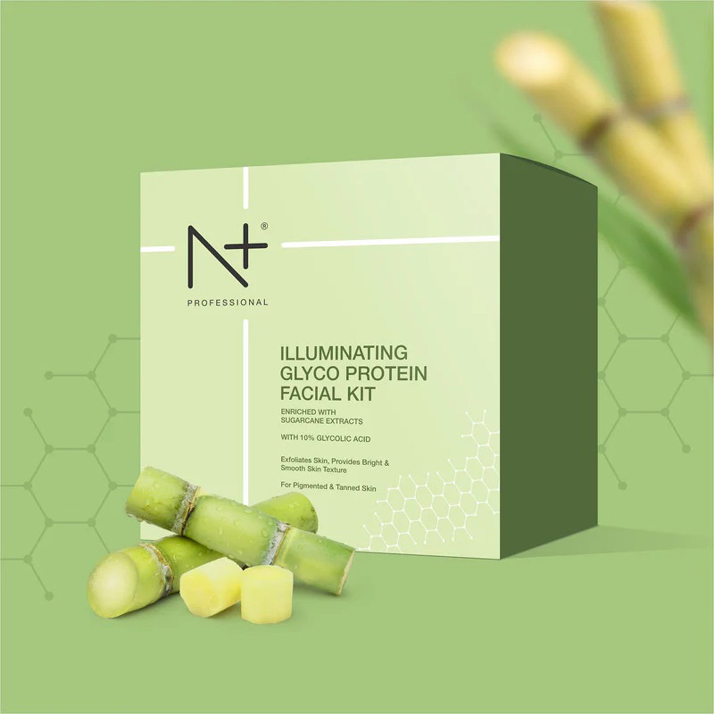 N+ Illuminating Glyco Protein Facial Kit 610G
