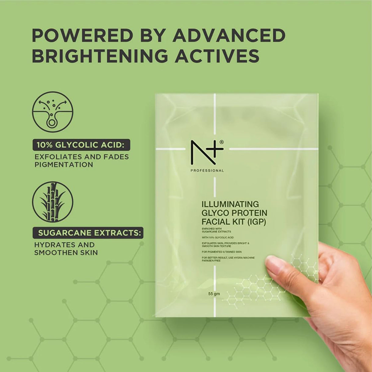 N+ Illuminating Glyco Protein Facial Kit