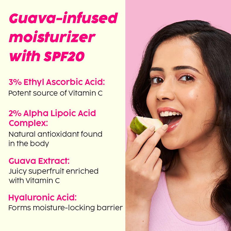 Plix guava glow smoothie moisturizer 50g