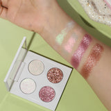 F Studio Starlight Quad Four High - Shine Glitter Shades /-/02 Gilded Muse
