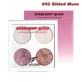 F Studio Starlight Quad Four High - Shine Glitter Shades /-/02 Gilded Muse