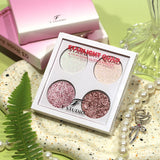F Studio Starlight Quad Four High - Shine Glitter Shades /-/03 Rose Aura