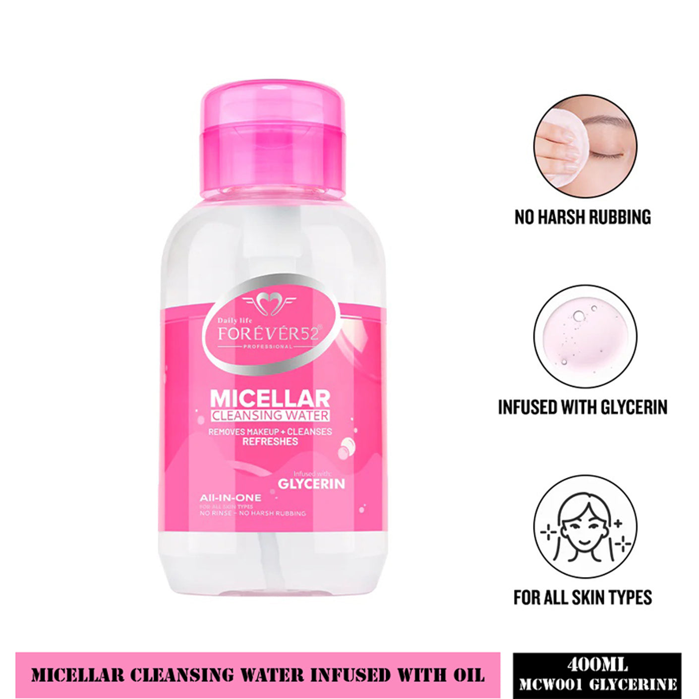 Forever52 Micellar Cleansing Water 400ML
