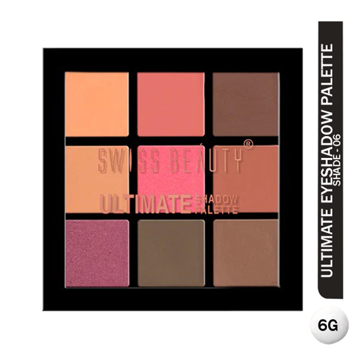 Swiss Beauty Ultimate Eyeshadow Palette 6G