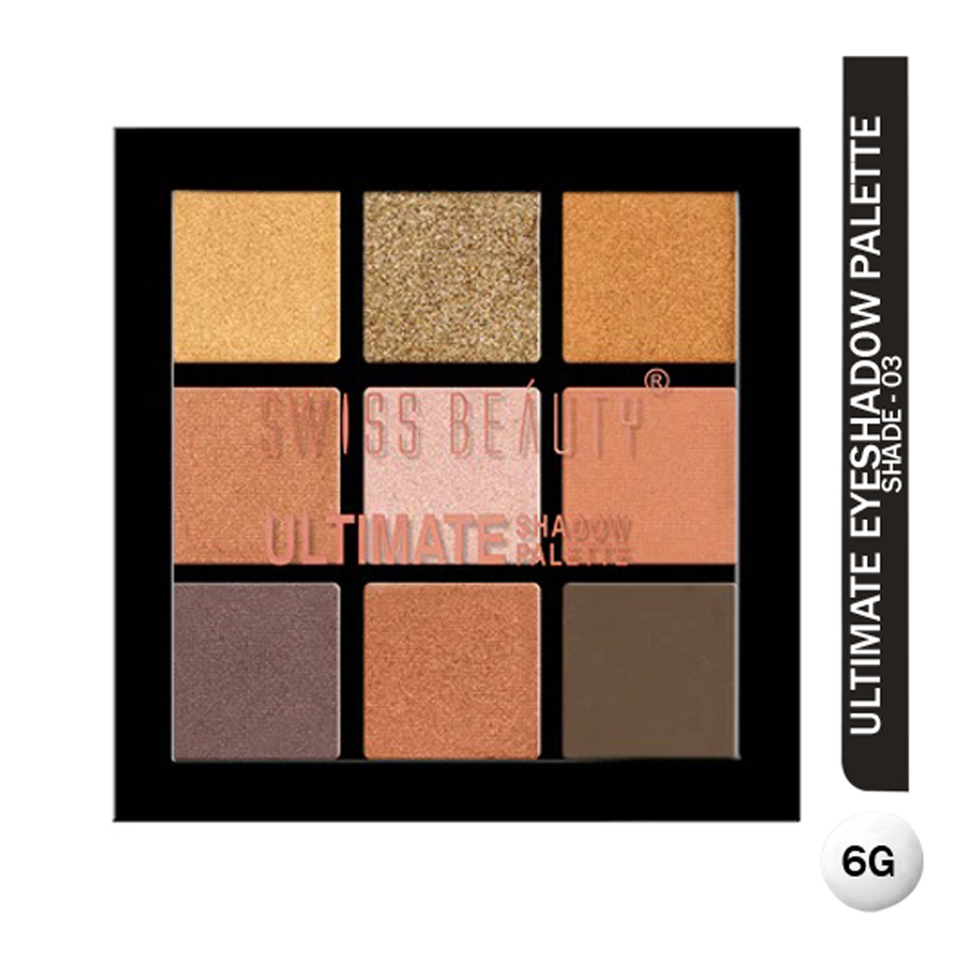 Swiss Beauty Ultimate Eyeshadow Palette 6G