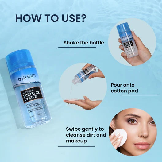 Swiss Beauty Bi-Phased Micellar Water 100ml