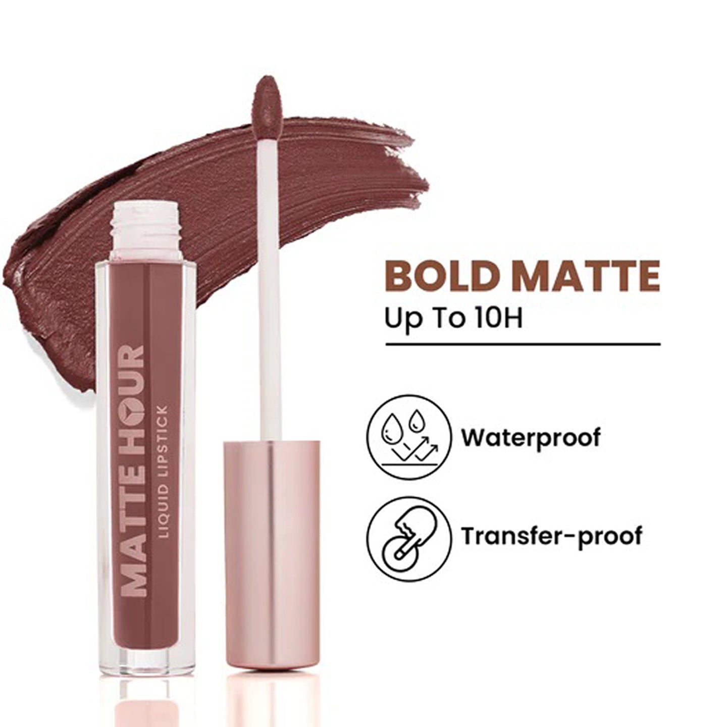 Swiss Beauty Matte Hour Liquid Lipstick 4.2ml
