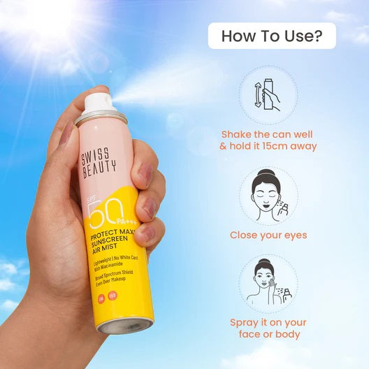 Swiss BeautyProtect Maxx Sunscreen Air Mist 80ml