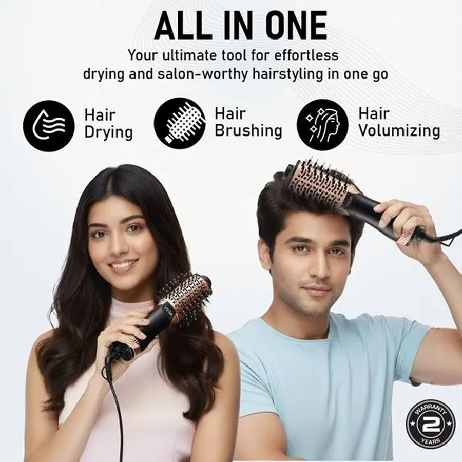 Vega LitStyle L3 Volumizer Hair Dryer Brush - VHSD-03