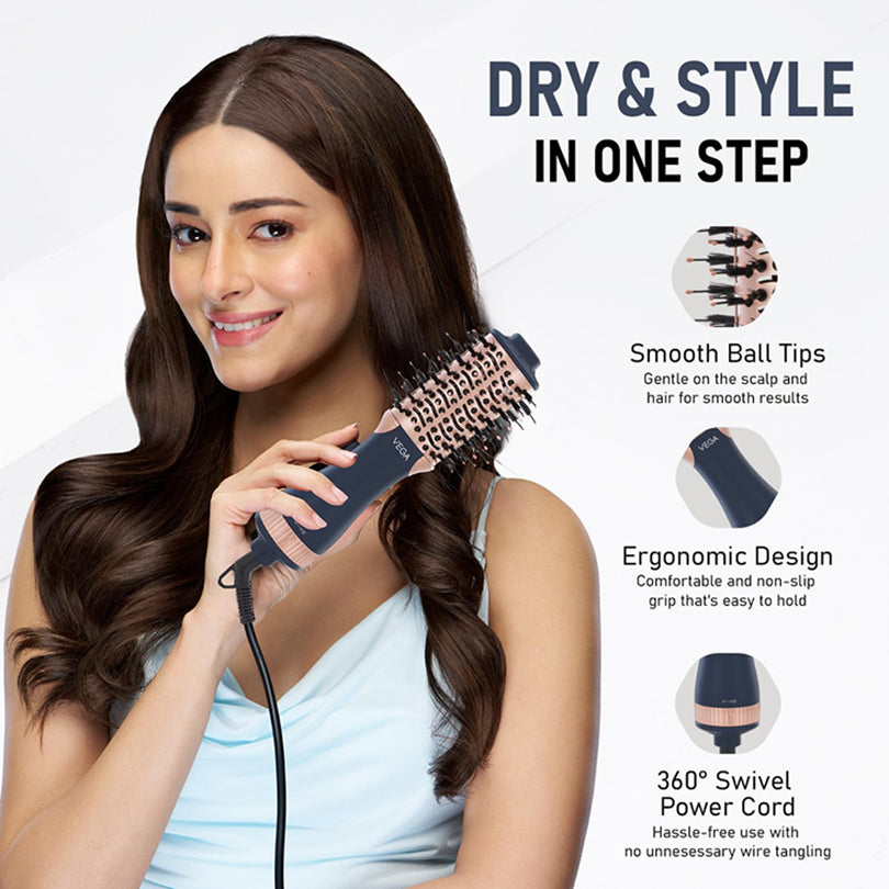 Vega LitStyle L4 Volumizer Hair Dryer Brush - VHSD-04