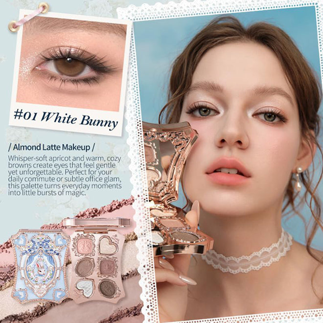 Flower Knows Bunny Gargen Collection -Color Eyeshadow Palette 6.5g