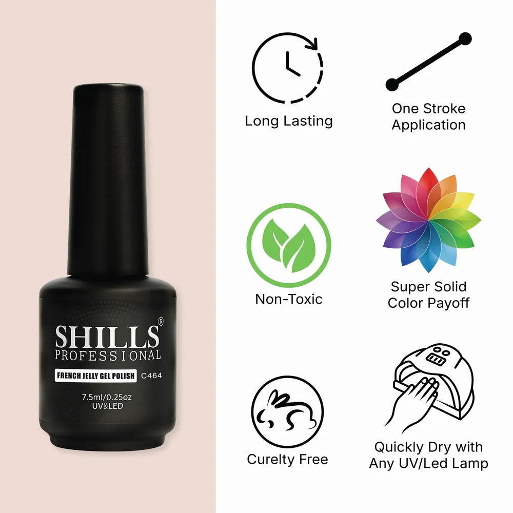Shills French Jelly Gel Polish 7.5ml
