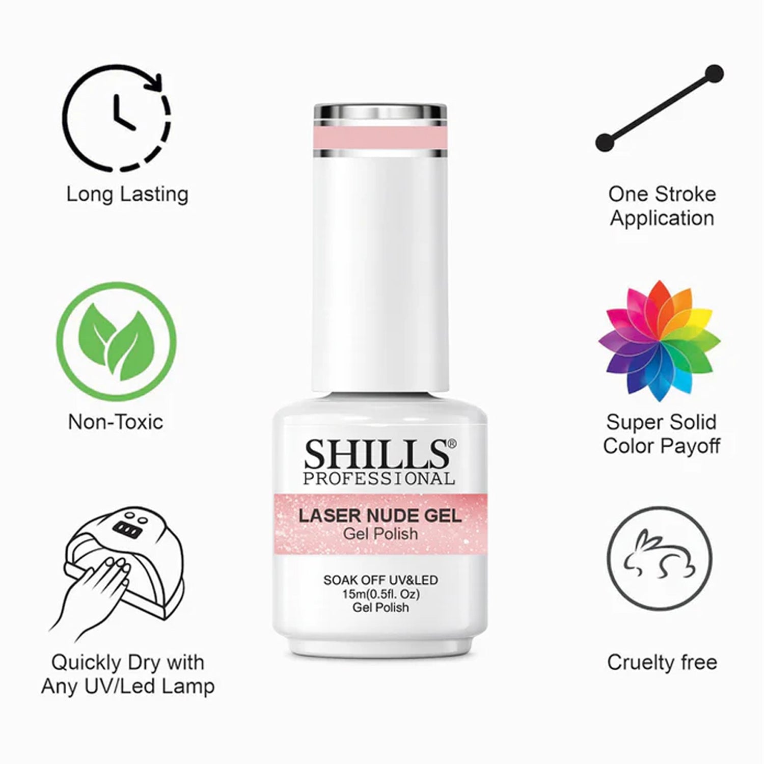 Shills Laser Nude Gel 15ml