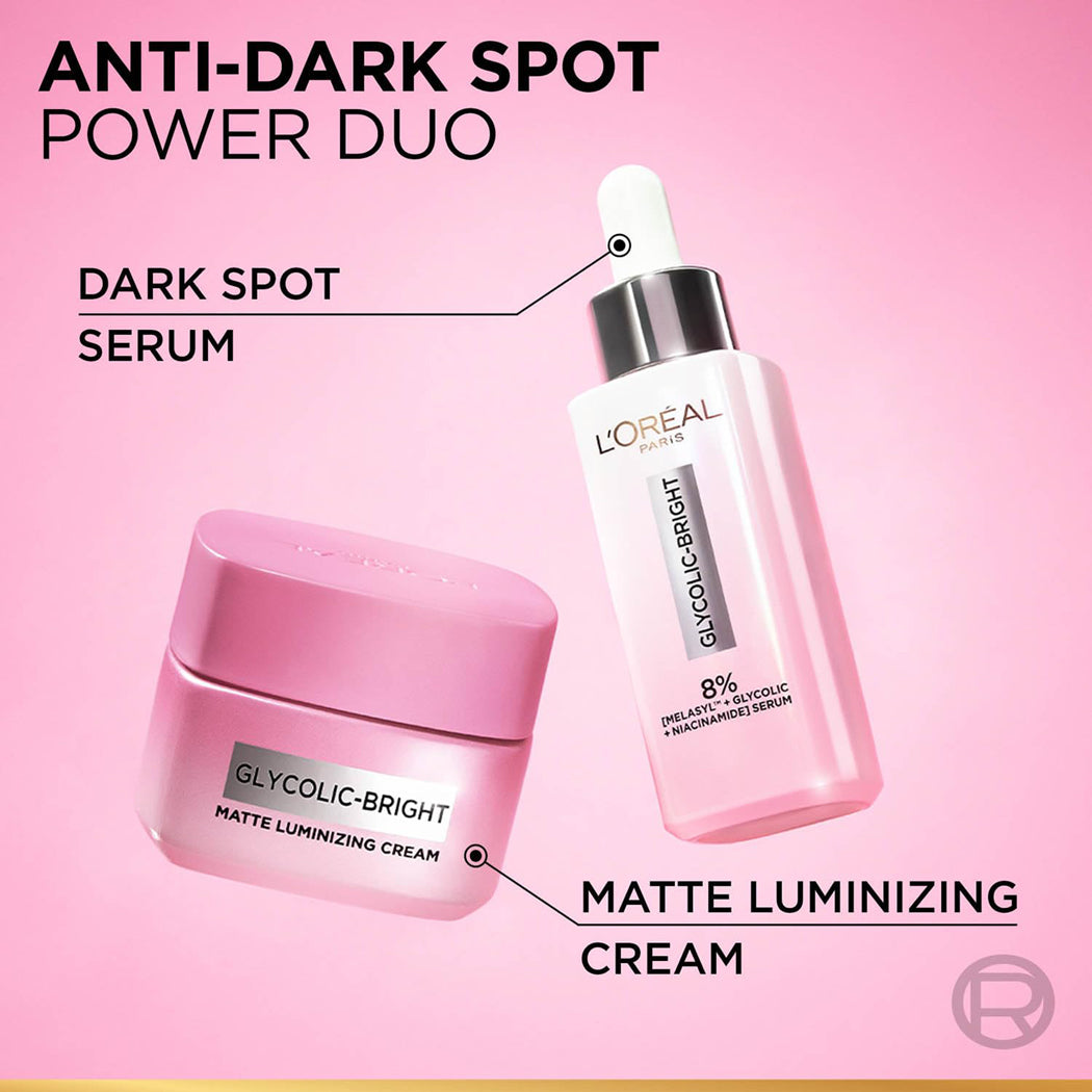 Loreal Paris Glycolic Bright Matte Luminizing Cream