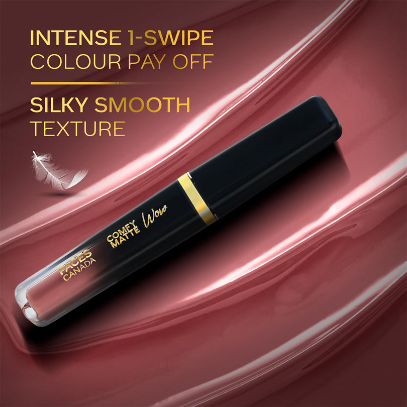 Faces Comfy Matte Wow Liquid Lipstick 3.8ml