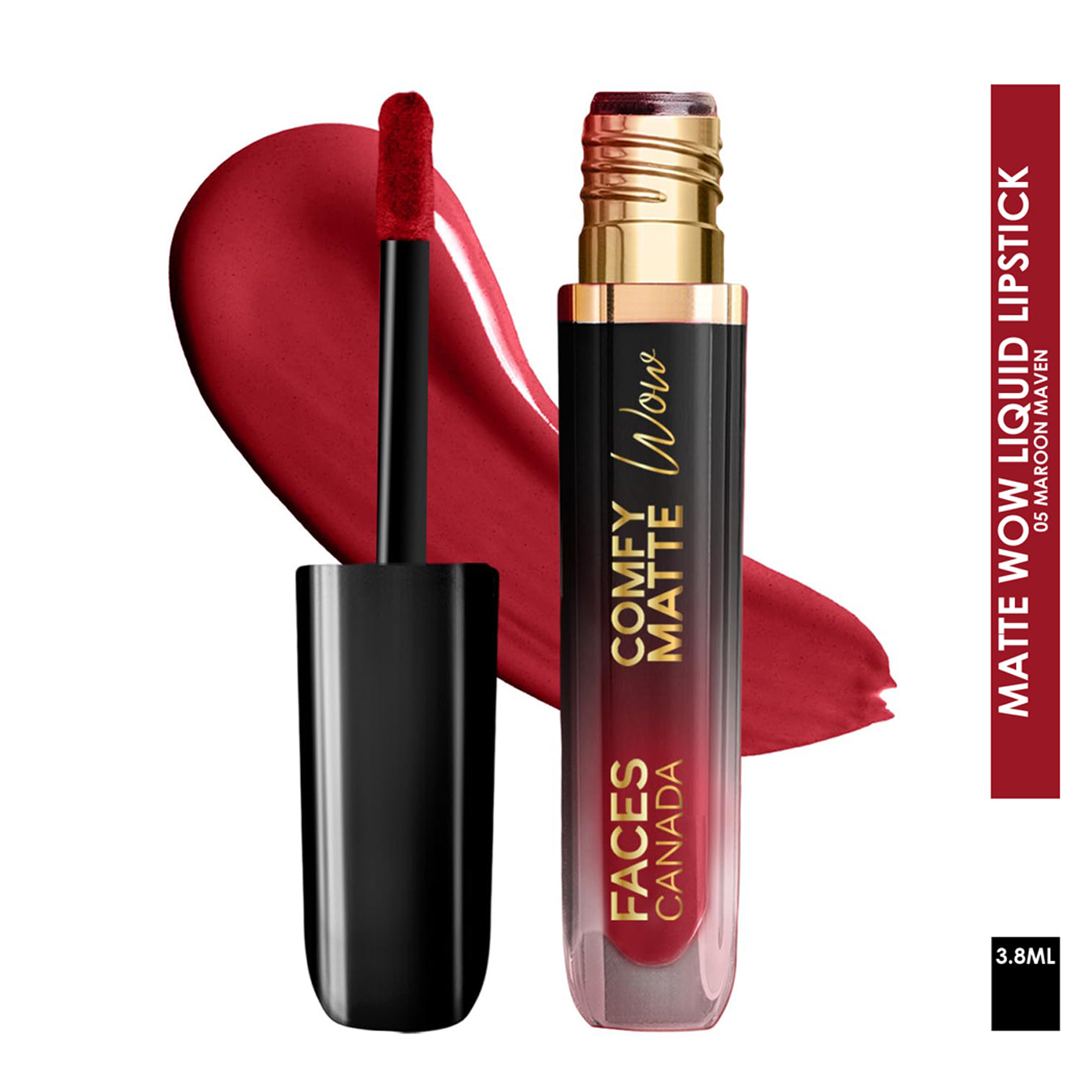 Faces Comfy Matte Wow Liquid Lipstick 3.8ml