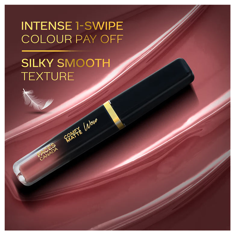 Faces Comfy Matte Wow Liquid Lipstick 3.8ml