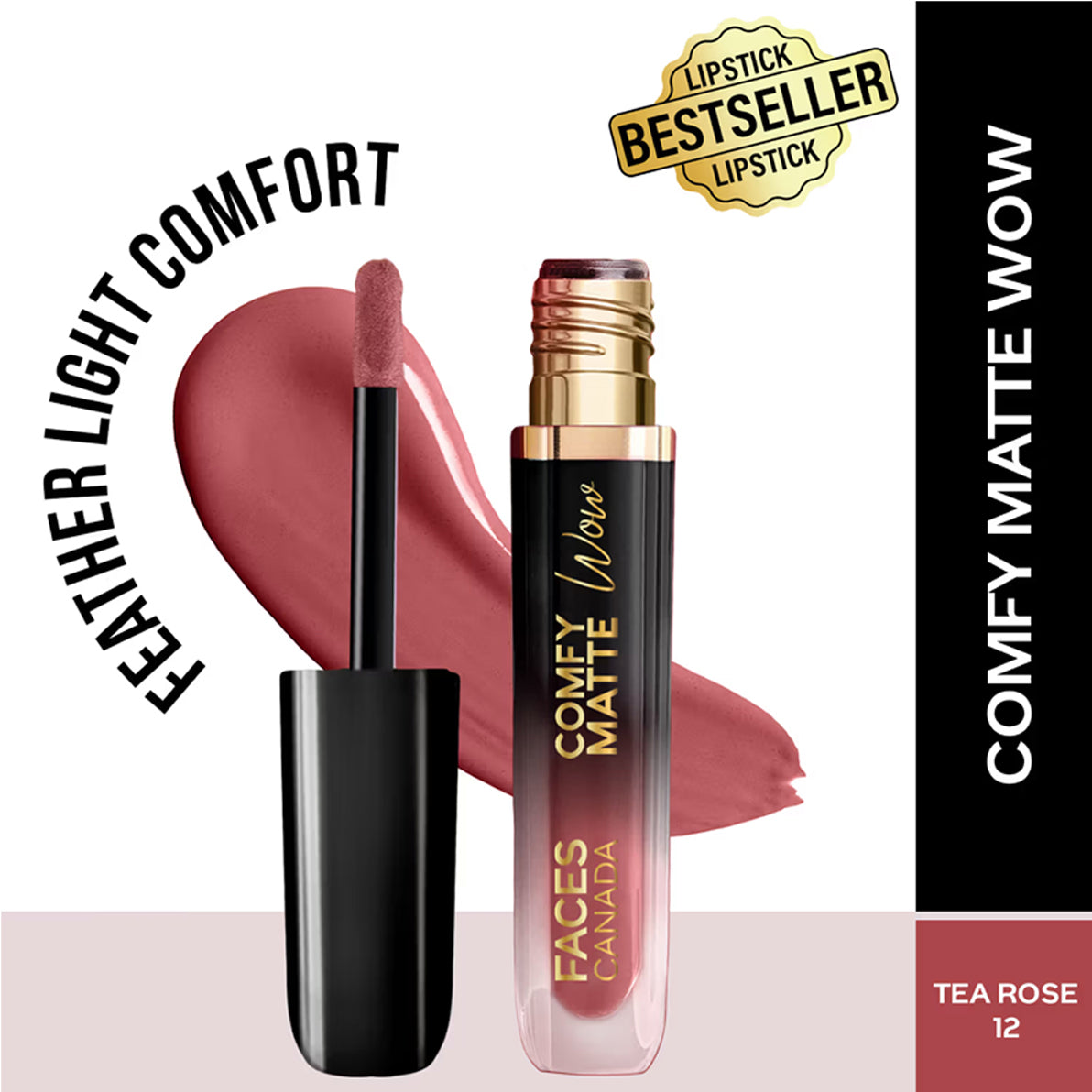 Faces Comfy Matte Wow Liquid Lipstick 3.8ml