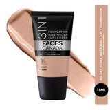 Faces3 in 1 All Day Hydra Matte Mini Foundation 18ml