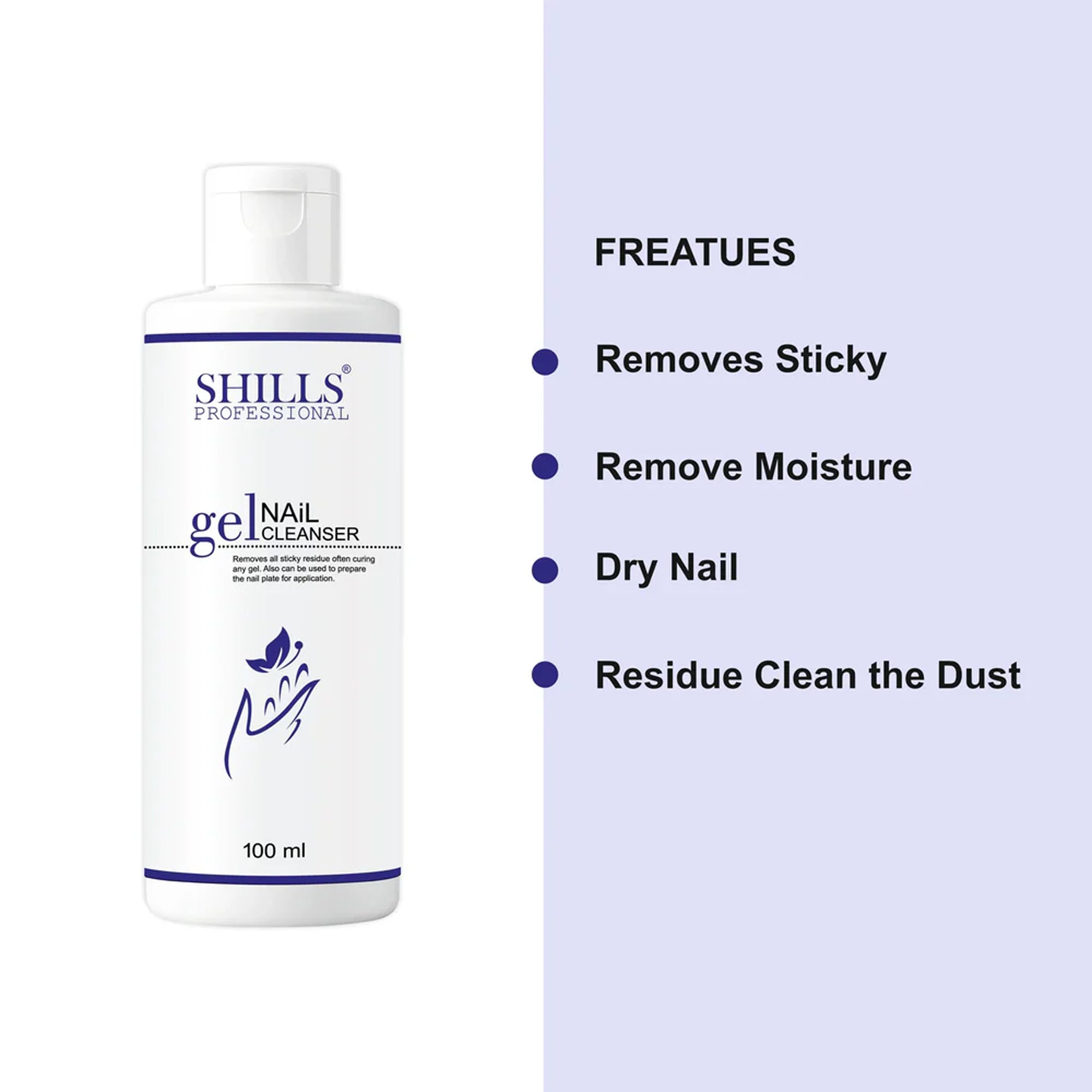 Shills gel Nail cleanser 100ml