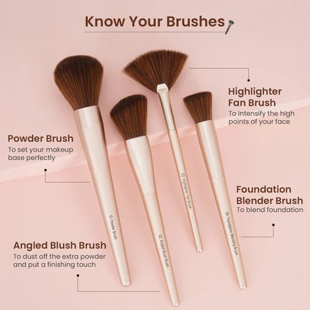 Swiss Beauty Heartistry Brush Set of 12