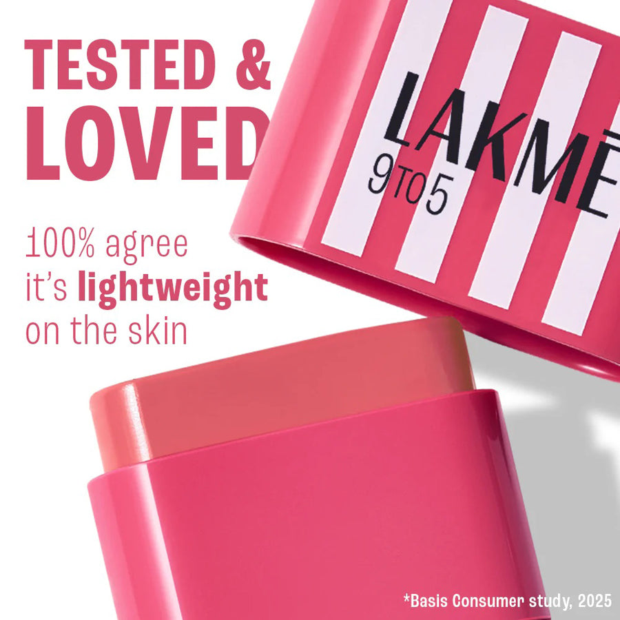 Lakme 9to5 Hya Beach Edit Blush SPF 30 8.6G