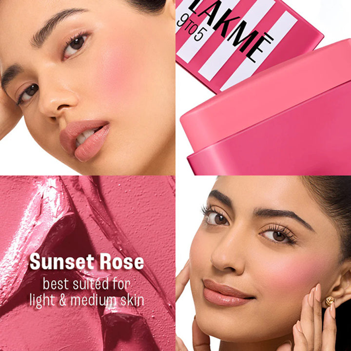 Lakme 9to5 Hya Beach Edit Blush SPF 30 8.6G